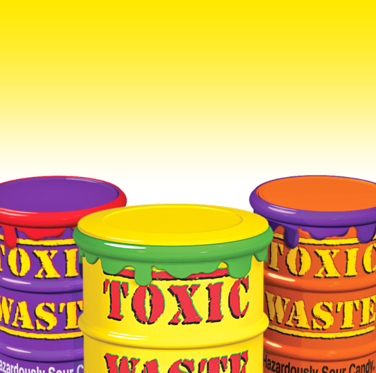 Welcome to Toxic Waste Hazardously Sour Candy