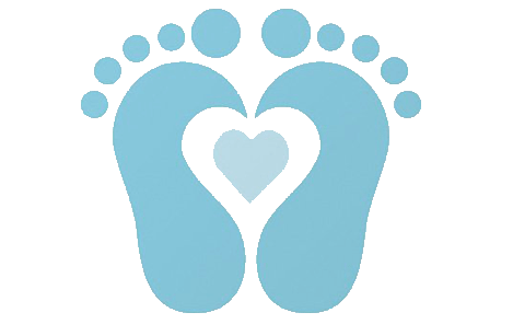 Baby footprints clipart free