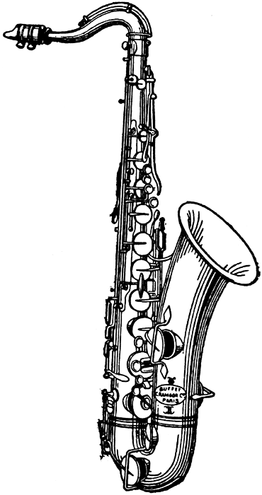 Saxophone Clipart - 42 cliparts