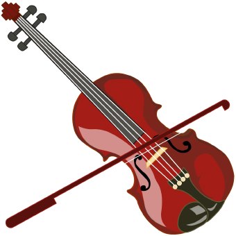 Violin Bow Clipart