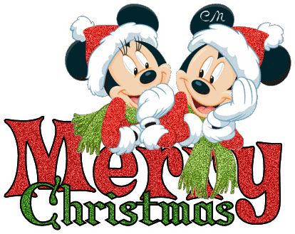 Disney merry christmas clip art