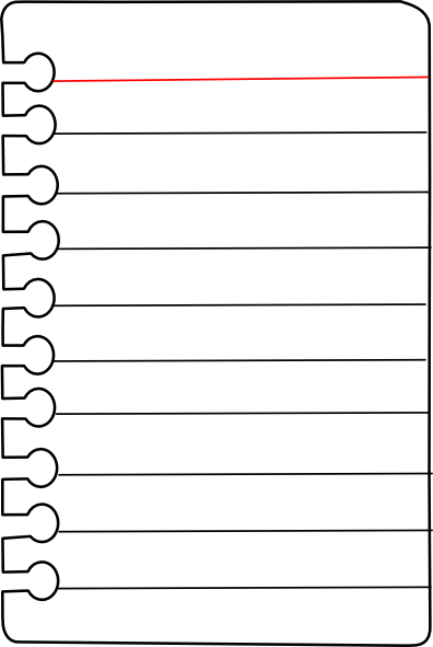 Notepad Template - ClipArt Best