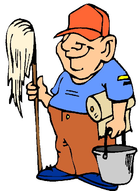 Free cleaning clip art house cleaning cartoon image 2 - Clipartix