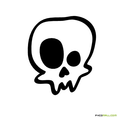 Cartoon Skull Vector Art | Vector Arts