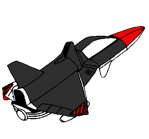 Colored page Rocket ship painted by hhfhiytgghhfgjkyutf