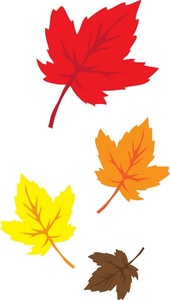 Clip Art Fall Leaves - Tumundografico