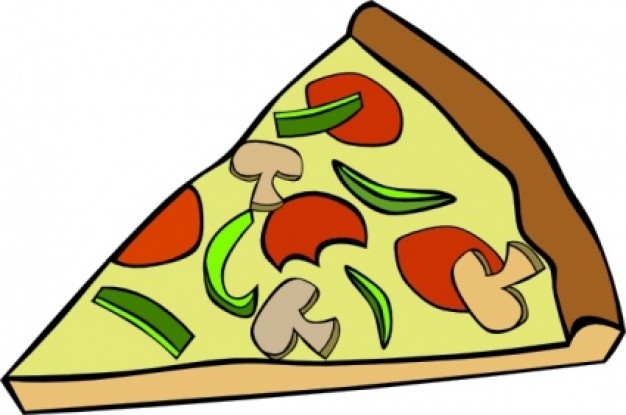 Picture Of A 4 Piece Pizza - ClipArt Best