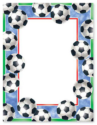 Soccer Border Clipart