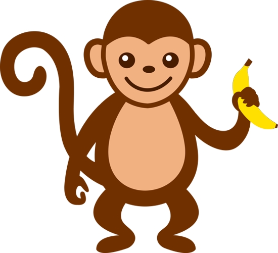 Clipart Of Monkey - Clipart images and Icons