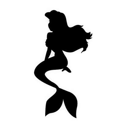 Little Mermaid Stencil | Free Download Clip Art | Free Clip Art ...