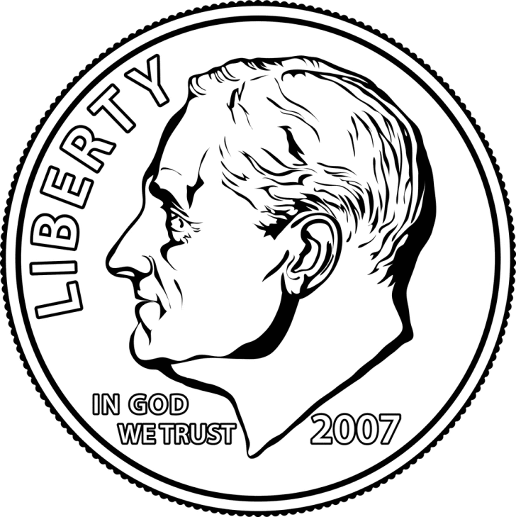 13+ Canadian Dime Clipart