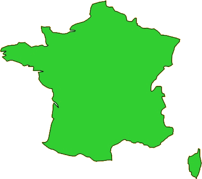 Map of France - Dr. Odd