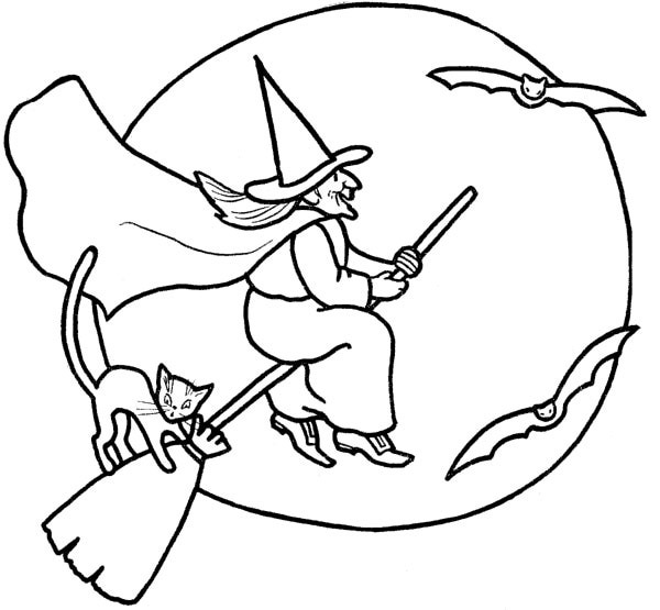 Halloween Line Drawings - ClipArt Best