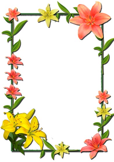 Flower Photo Frames Design - ClipArt Best