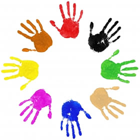 Kindergarten Hand Print - ClipArt Best