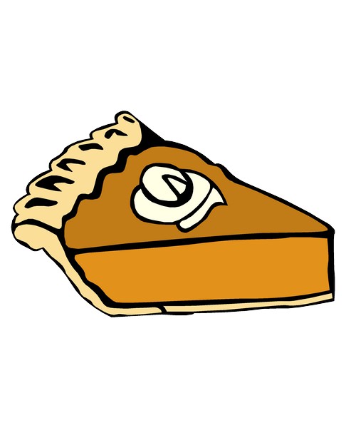 Pumpkin pie clipart free