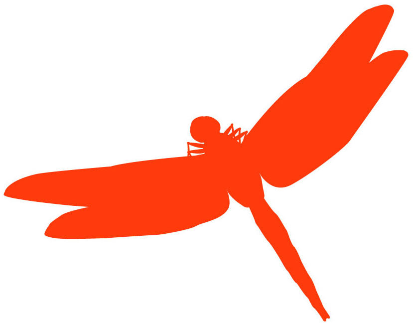 Dragonfly Silhouette - ClipArt Best