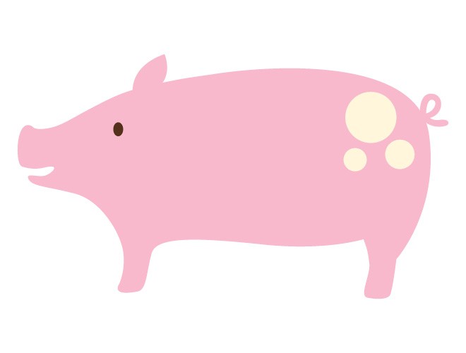 Pig Wall Decal | weeDECOR