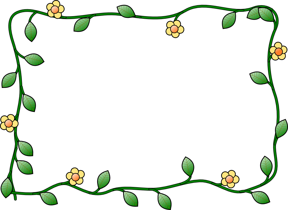 xochi flower frame nice SVG