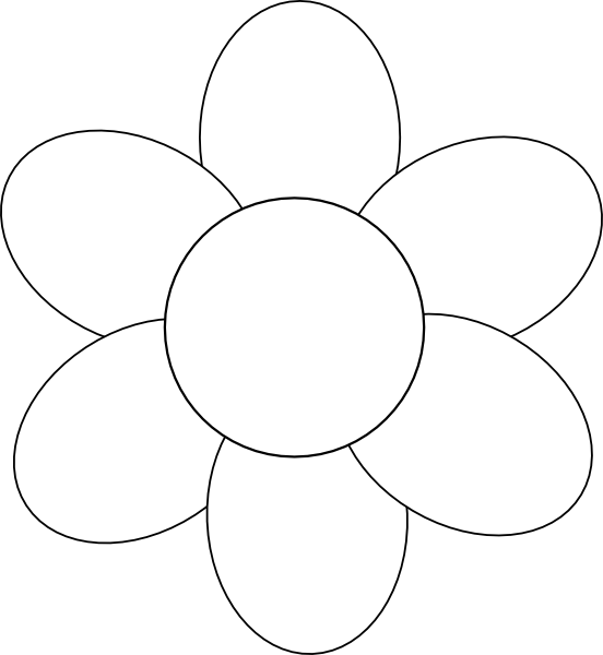 Flowers Black And White Outline Image Search Results - ClipArt ...