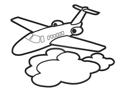 Outlines Embroidery Design: Airplane Outline from King Graphics ...