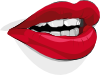 Sealed With A Kiss clip art - vector clip art online, royalty free ...