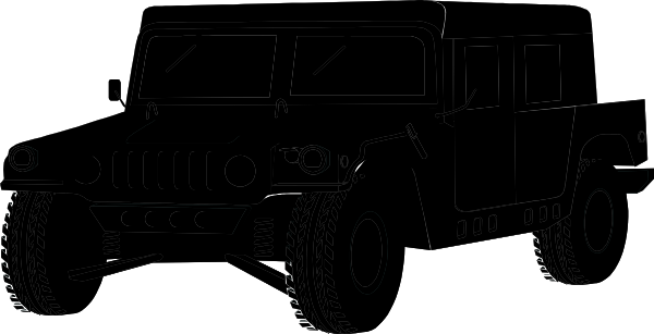 Hummer 3 Clip Art - vector clip art online, royalty ...