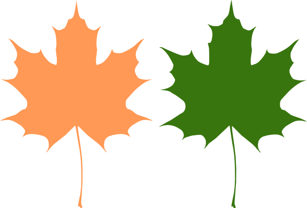 Maple Leaves Clip Art - vector clip art online ...