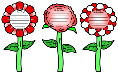 Flower With Stem Template - ClipArt Best