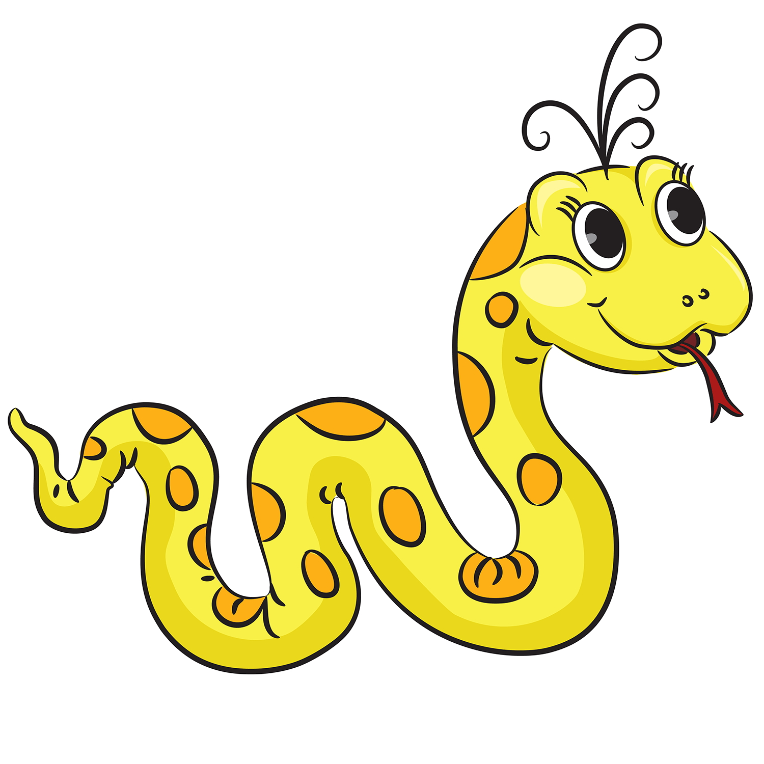 Cartoon Snakes - ClipArt Best