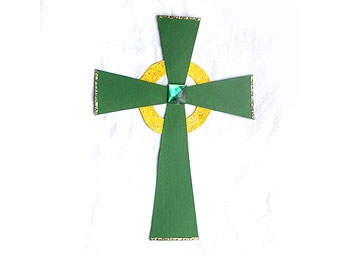 Irish Celtic Cross Craft for Kids - Celtic Cross for St. Patrick's ...