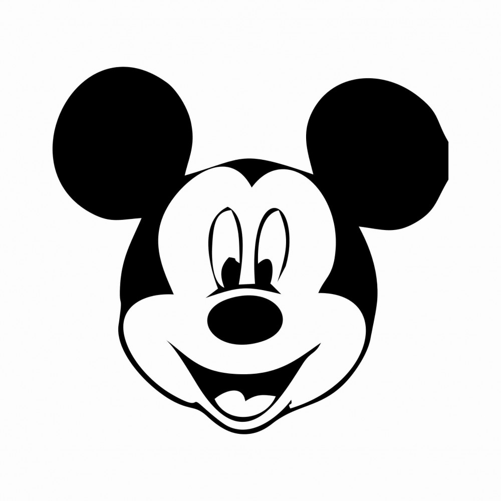 Mickey Mouse Face Template ClipArt Best