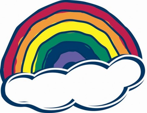 Pictures Of Cartoon Rainbows