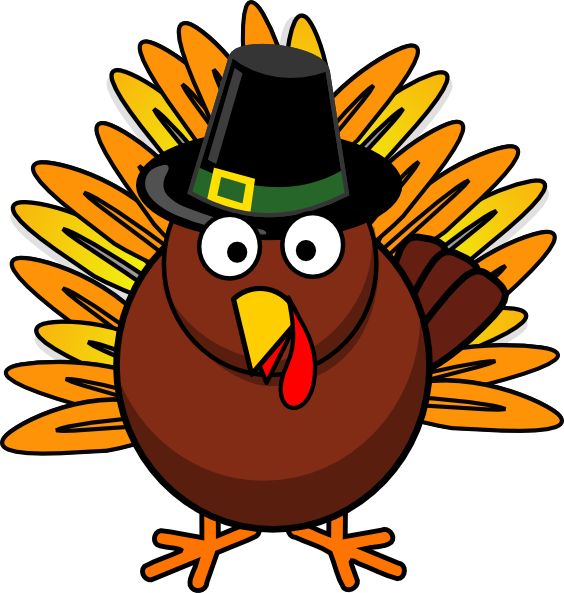 Thanksgiving turkey clipart free