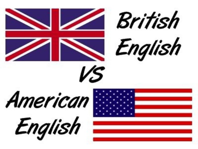 British english vs American english