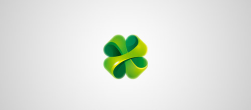 40+ Examples of Lucky Clover Logo Designs | Naldz Graphics