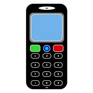 Cellphone Clipart - Tumundografico