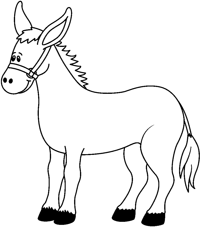 Clip art donkey