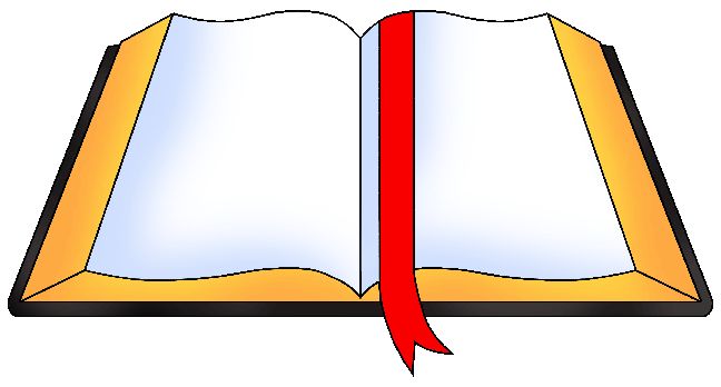 Open Bible Clipart