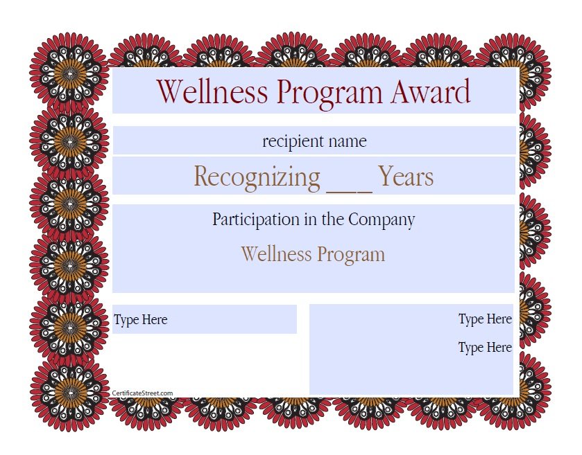 50 Free Amazing Award Certificate Templates – Free Template Downloads