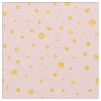 Pastel Polka Dots Fabric | Zazzle