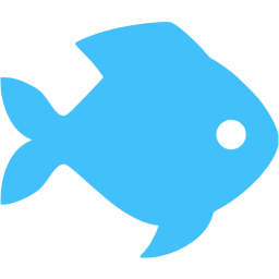Caribbean blue fish icon - Free caribbean blue animal icons