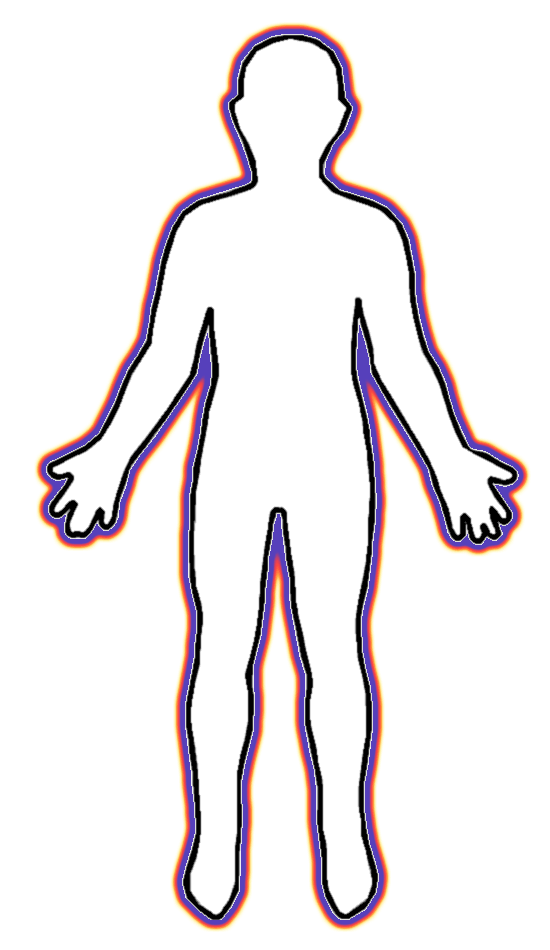 Clipart Of Outline Of Person Anatomy - ClipArt Best