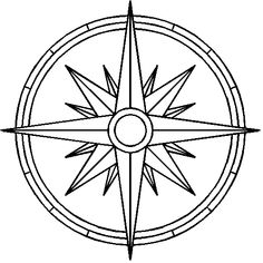 Compass tattoo, Retro and Compass