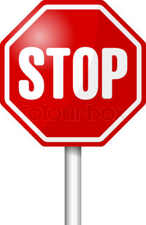 Traffic sign stop eps 10 vector illustration | Vector | Colourbox