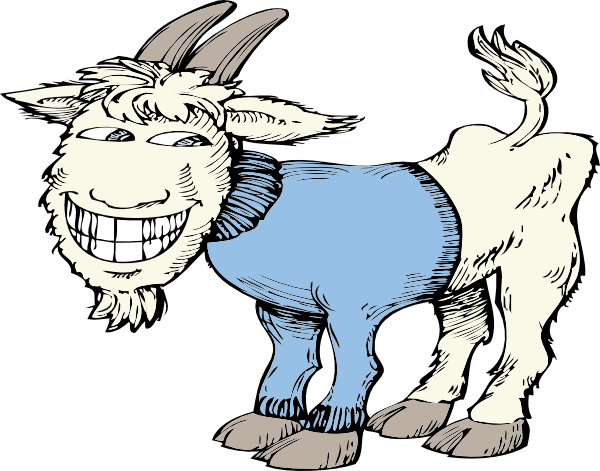 Goat Cartoon Clipart