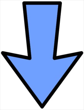 Free clipart arrow pointing up