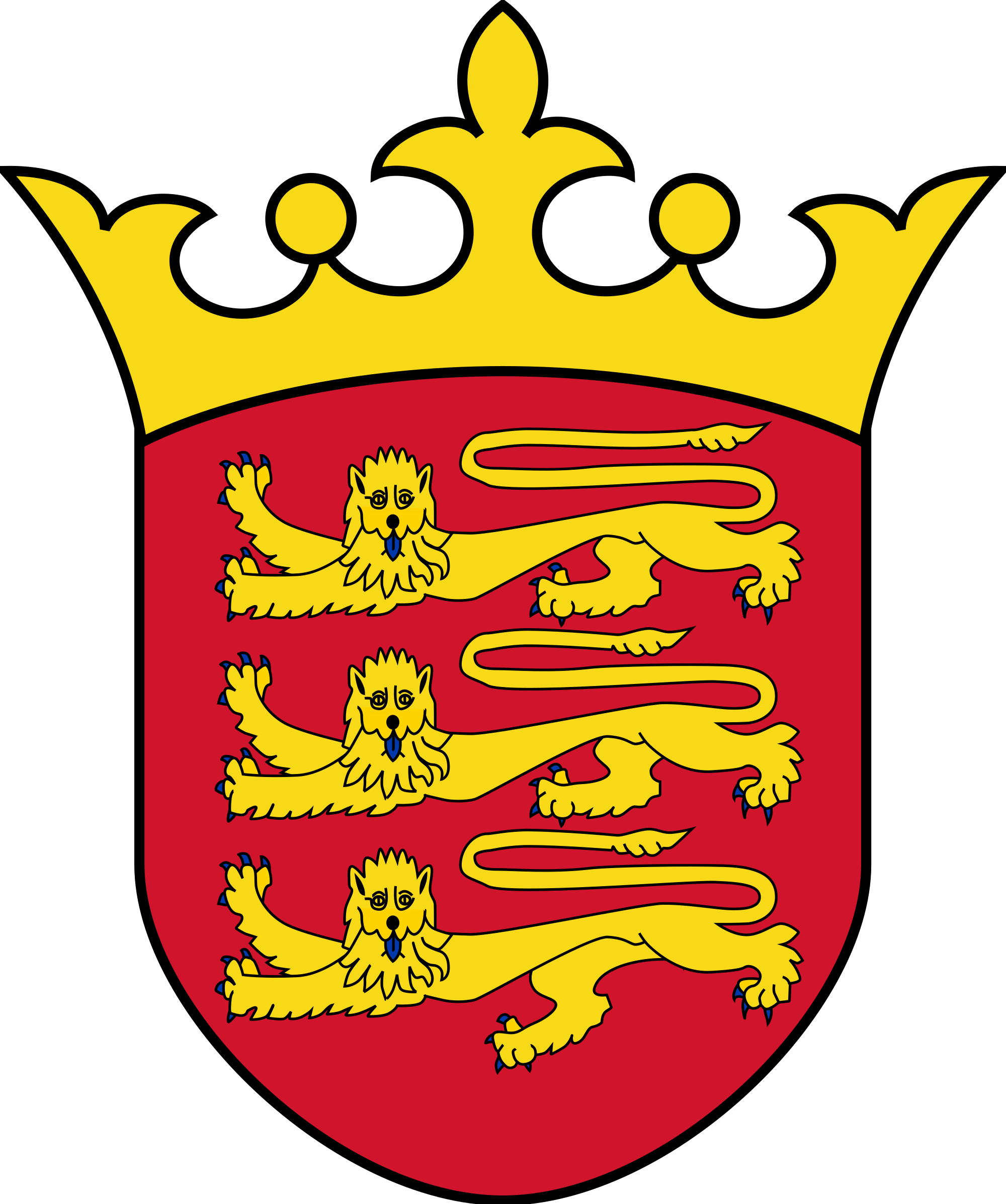File:Coat of arms of Jersey.svg