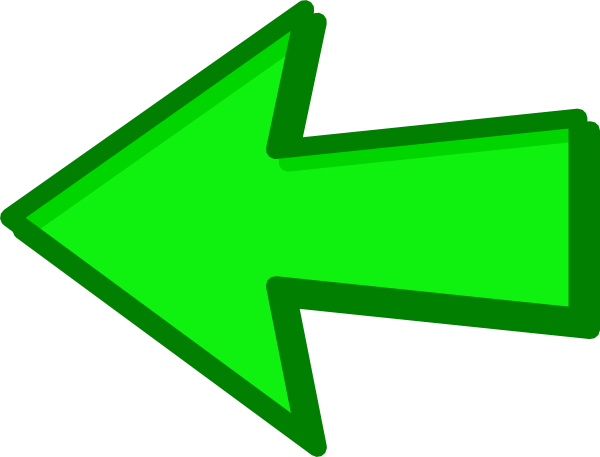 Green arrows clipart
