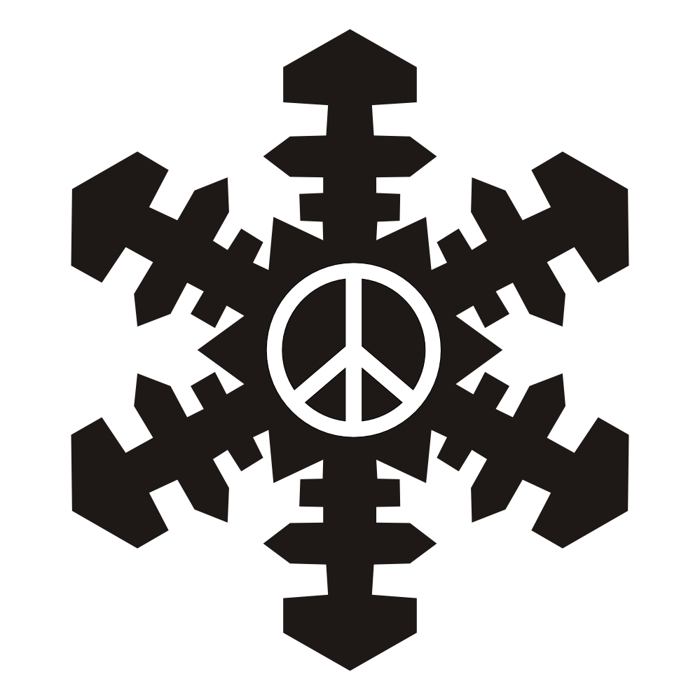 Clip Art: snowflake christmas xmas holiday peace ...